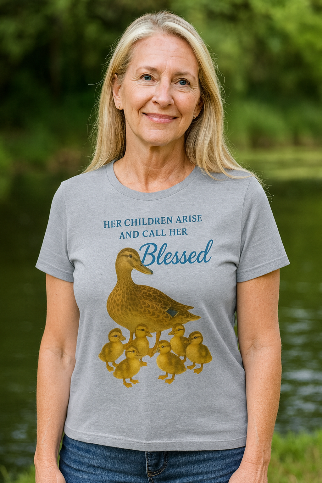 Tee – Grace Filled Ladies Relaxed Jersey T-Shirt