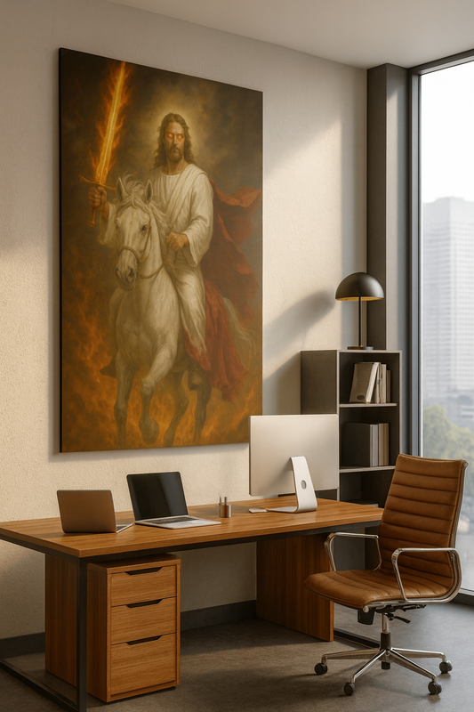 Jesus is Coming Satin Poster
