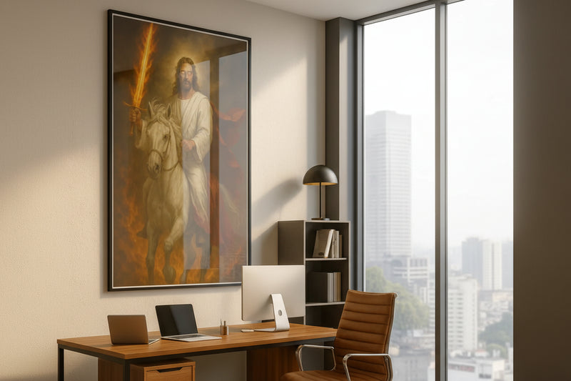 Jesus is Returning! Premium Satin Poster (Frame Sold Separately)