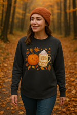 Jesus Christ & Pumpkin Spice Women’s Fleece Pullover