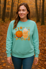 Jesus Christ & Pumpkin Spice Women’s Fleece Pullover