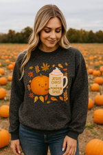 Jesus Christ & Pumpkin Spice Women’s Fleece Pullover
