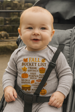 Fall Bucket List Infant Fleece Bodysuit