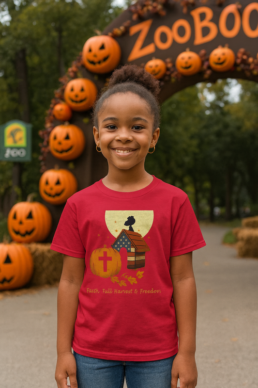 Great American Pumpkin-Faith Forward, Full Harvest & Freedom Kids Tee