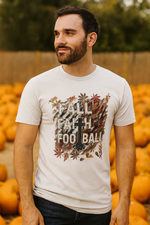 Fall Faith Forward Football & Freedom Triblend Tee