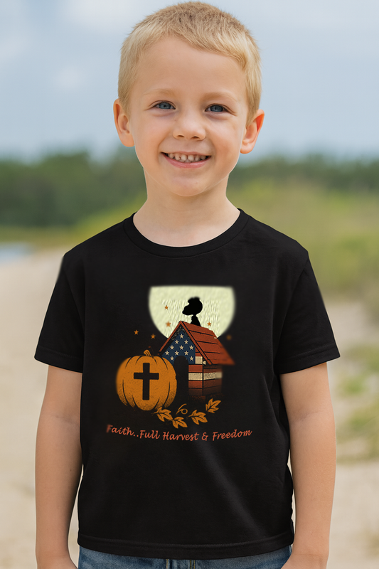 Great American Pumpkin-Faith Forward, Full Harvest & Freedom Kids Tee