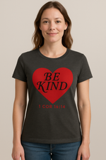 Title: Be Kind Heart Scripture Tee