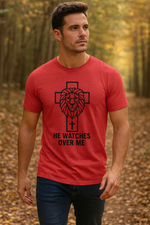 Lion of Judah – He Watches Over Me Ultra Elite Triblend Tee