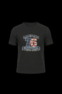 Patriotic T-Shirt | America 1776 Bicentennial 76 Essentials | Liberty-In-One | Liberty & Victory