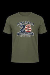 Patriotic T-Shirt | America 250 Semiquincentennial Essentials | Liberty-In-One | Liberty & Victory