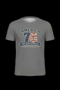 Patriotic T-Shirt | America 1776 Bicentennial 76 Essentials | Liberty-In-One | Liberty & Victory