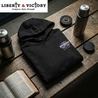 USA Hockey Hoodie | Michigan Connection Premium Heavyweight Sweatshirt | Veteran-Owned | Liberty & Victory