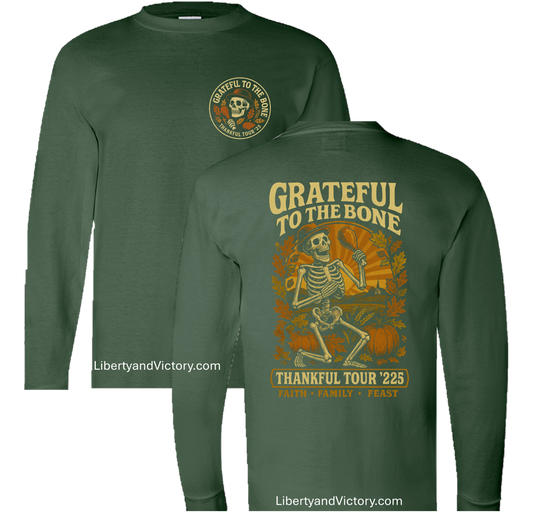 Grateful to the Bone – Thankful Tour ’25 | Faith & Family Vintage Tee