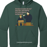 God Has the Final Draft Hoodie – Thanksgiving Faith & Humor Edition