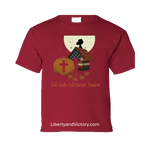 Great Pumkin-Fall Faith Freedom Premium Youth Tee