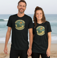 Christian Coastal T-Shirt | Peace Be Still Salt & Salvation Premium Triblend Tee | Liberty & Victory