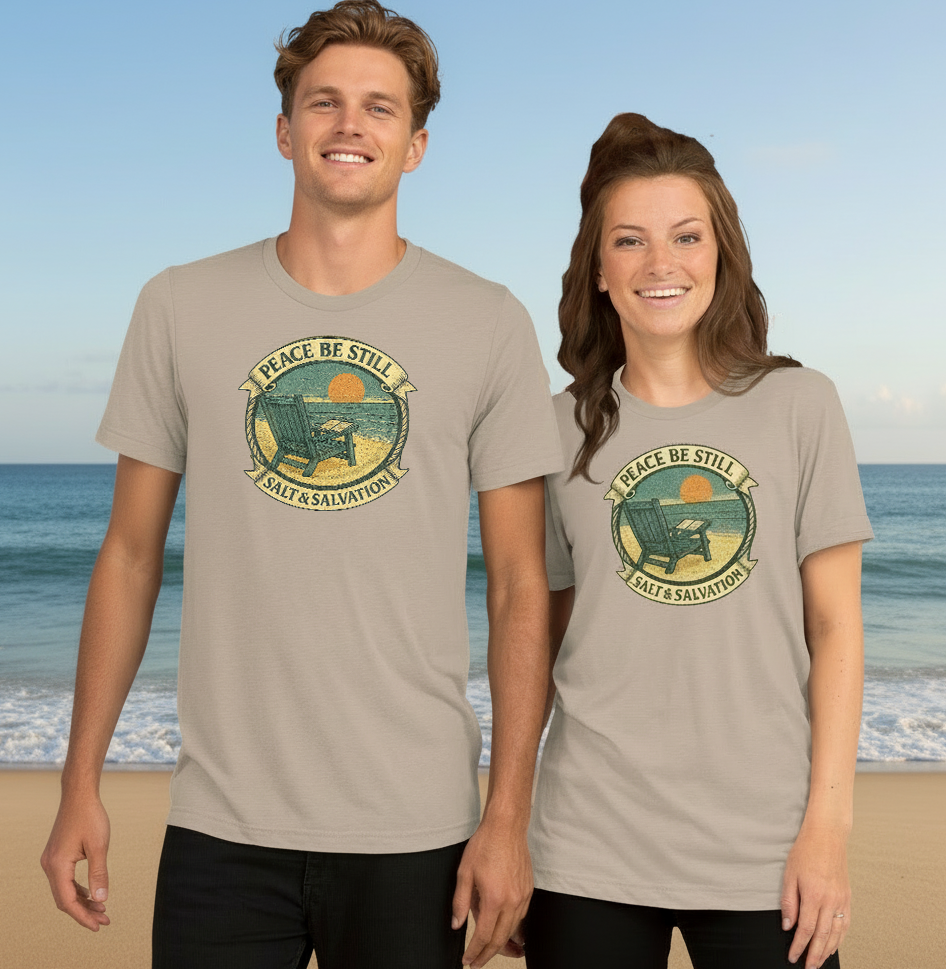 Peace Be Still – Premium Salt & Salvation Tee