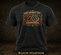 The Spirit of 76 Endures T‑Shirt — Patriotic 1776‑1976‑2026 Anniversary Tee