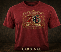 The Spirit of 76 Endures T‑Shirt — Patriotic 1776‑1976‑2026 Anniversary Tee