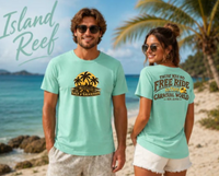 Christian Faith T-Shirt | Carnival World There Was No Free Ride Essentials | Salt & Salvation | Liberty & Victory