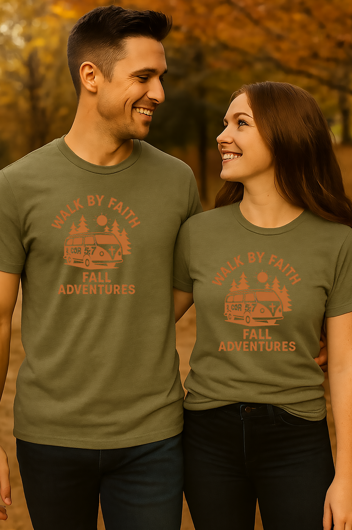Walk by Faith Forward – Fall Adventures Tee