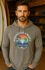 Margaritas & Mercy “Forgiven Not Frozen” Premium Hooded Tee