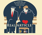 The Real Article Hoodie-Holiday Faith & Humor Edition