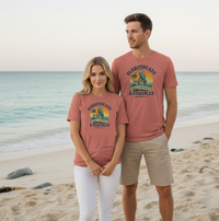 Christian Coastal Faith T-Shirt | Parrotheads, Grace in Sandals & Parables | Liberty & Victory