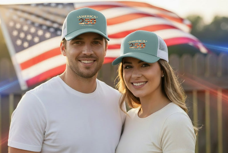 America 250 Hat | Celebrate 250 Richardson 115 Low Profile Cap | Patriotic Christian Headwear | Liberty & Victory