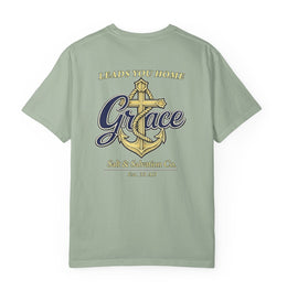 Coastal Faith | Grace Leads You Home — Coastal Christian Faith T-Shirt | Veteran-Owned Small Business | Liberty & Victory Co.