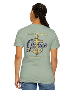Coastal Faith | Grace Leads You Home — Coastal Christian Faith T-Shirt | Veteran-Owned Small Business | Liberty & Victory Co.