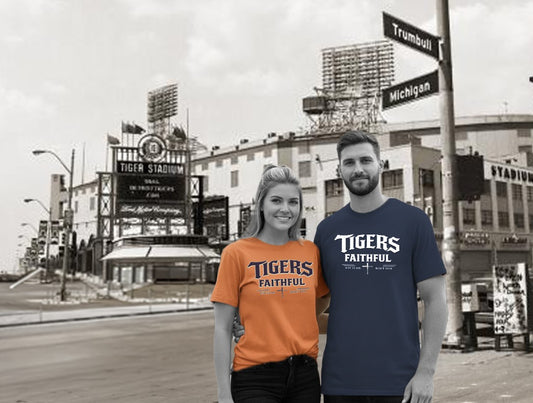 Faith & Sport T-Shirt | Tigers Faithful Est. 1894 Everyday Tee | Victory-In-One | Liberty & Victory