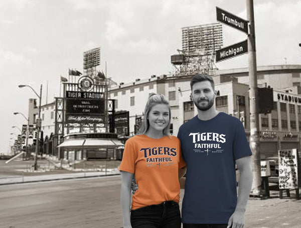 Faith & Sport T-Shirt | Tigers Faithful Est. 1894 Everyday Tee | Victory-In-One | Liberty & Victory