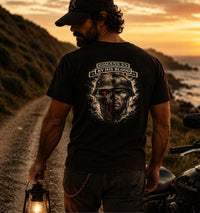 Christian Patriotic T-Shirt | OMR By His Blood Crossover Essentials | Liberty-In-One | Liberty & Victory