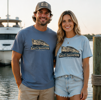 Christian Faith T-Shirt | No Luck Salt & Salvation Everyday Essentials | Salt & Salvation | Liberty & Victory