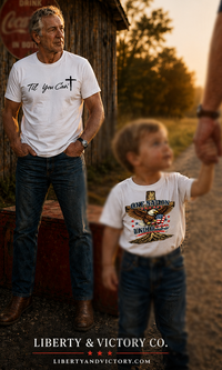 Christian T-Shirt | Til You Can't Essentials | Liberty-In-One | Liberty & Victory