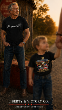Christian T-Shirt | Til You Can't Essentials | Liberty-In-One | Liberty & Victory