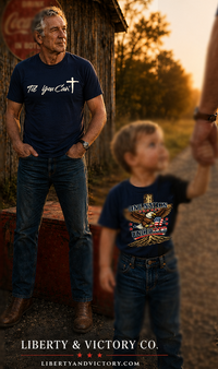 Christian T-Shirt | Til You Can't Essentials | Liberty-In-One | Liberty & Victory