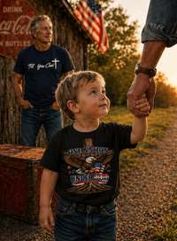 Kids Patriotic T-Shirt | One Nation Under... Essentials | Liberty-In-One | Liberty & Victory