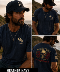 Christian Patriotic T-Shirt | Midnight Rider We Ride Through It Cinco Edition Signature | Liberty-In-One | Liberty & Victory