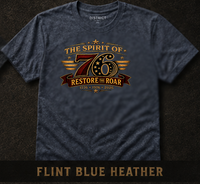 Christian Patriotic T-Shirt | Spirit of '76 Restore & Roar Essentials | Liberty-In-One | Liberty & Victory