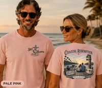 Christian Faith T-Shirt | Coastal Redemption Starting Over Signature | Salt & Salvation | Liberty & Victory