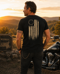 Patriotic Christian T-Shirt | We Ride Tonight Revere 1775 Edition Ultra-Premium Signature Line | Liberty & Victory Co.