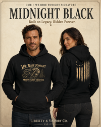 America 250 & OMR | We Ride Tonight Revere 1775 Edition Ultra-Premium Signature Line | Liberty & Victory Co.