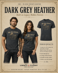 Patriotic Christian T-Shirt | We Ride Tonight-MC Edition Everyday Essentials Original Midnight Rider 1776–2026 | Liberty & Victory Co.