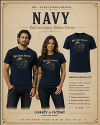 Patriotic Christian T-Shirt | We Ride Tonight-MC Edition Everyday Essentials Original Midnight Rider 1776–2026 | Liberty & Victory Co.