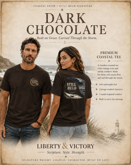 Coastal Faith T-Shirt | Still Held  Everyday Essentials  Salt & Salvation | Liberty & Victory Co.