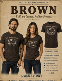 We Ride Tonight Tee — Paul Revere Midnight Ride April 18, 1775 Vintage Patriot T-Shirt