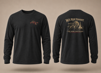 Patriotic Faith | OMR Unforgiven — Signature Heritage Long Sleeve | We Ride Tonight × April 18, 1775 | Veteran-Owned Small Business | Liberty & Victory Co.