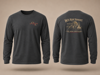 Patriotic Faith | OMR Unforgiven — Signature Heritage Long Sleeve | We Ride Tonight × April 18, 1775 | Veteran-Owned Small Business | Liberty & Victory Co.